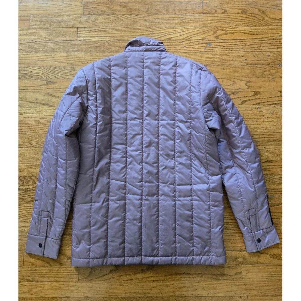 Adidas HG8701 Itavic 3-Stripes Lite Shirt Jacket Mauve Size Small